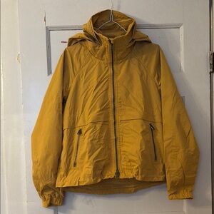 Yellow Hooded Jacket
